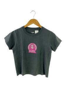 X-girl◆23SS/Tシャツ/M/コットン/グレー//