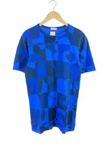 marimekko◆半袖ワンピース/XS/コットン/NVY/総柄