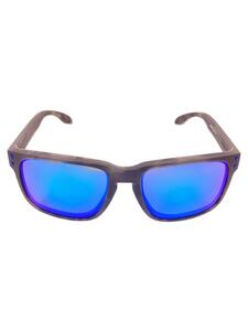 OAKLEY◆サングラス/BLK/BLU/メンズ/009244-3556