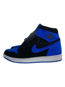 NIKE◆AIR JORDAN 1 RETRO HIGH OG_エアジョーダン1 レトロ ハイ OG/27.5cm/BLU/ス