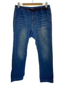 GRAMICCI◆DENIM NN-PANTS JUST CUT/クライミング/ボトム/L/コットン/インディゴ/8817-DEJ