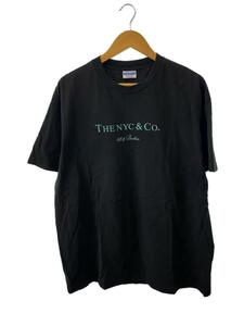 68&BROTHERS◆Tシャツ/XL/コットン/BLK/無地