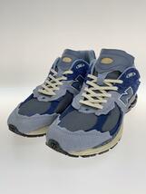 NEW BALANCE◆M2002/ブルー/29cm/BLU/スウェード_画像2