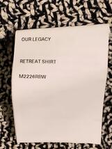 OUR LEGACY◆22SS RETREAT SHIRT/50/GRY/M2226RBW_画像4