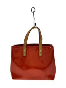 LOUIS VUITTON◆ハンドバッグ/エナメル/RED/モノグラム/M91088