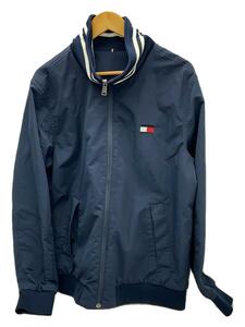 TOMMY HILFIGER◆ジャケット/L/ポリエステル/NVY/0193084