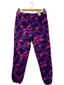 A BATHING APE◆COLOR CAMO SWEATPANTS/ボトム/S/コットン/PUP/カモフラ/001PTK302005L