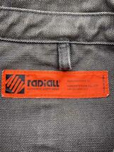 RADIALL◆カバーオール/S/コットン/GRY/無地/ra-22aw-jk003_画像3