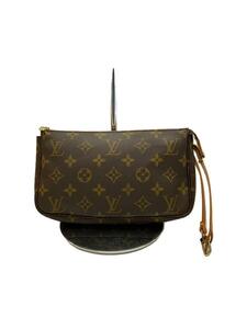 LOUIS VUITTON◆1)ポシェット・アクセソワール_モノグラム・キャンバス_BRW/PVC/BRW