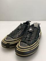 YOHJI YAMAMOTO◆ローカットスニーカー/23.5cm/BLK_画像2