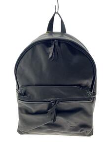 PORTER◆FRANK/DAYPACK/リュック/馬革/BLK/198-01345