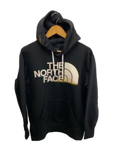 THE NORTH FACE◆FRONT HALF DOME HOODIE_フロントハーフドームフーディ/S/ポリエステル/BLK