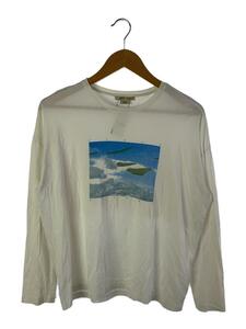 PALOMA WOOL◆長袖Tシャツ/M/コットン/WHT/プリント/8279-343-0344