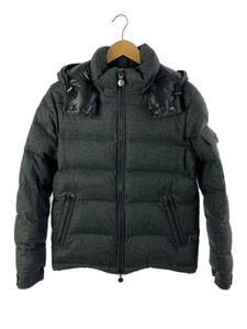 MONCLER◆ダウンジャケット/1/ウール/GRY/132-091-40338-05