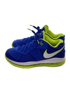 NIKE◆LEBRON VIII V/2 LOW QS_レブロン 8 V2 ロー QS/27.5cm/BLU