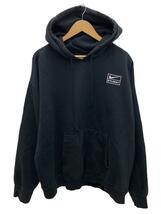 NIKE◆NRG WASHED HOODIE/パーカー/XL/コットン/BLK/DN4028-010/色褪せアリ_画像1