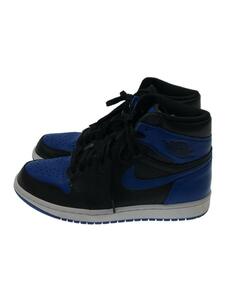 NIKE◆AIR JORDAN 1 RETRO HIGH OG/エアジョーダン1レトロハイ/ブラック/26.5cm/BLK//