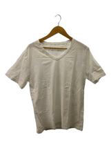 Maison Margiela◆エイズTシャツ/VネックTシャツ/L/コットン/ホワイト/ホワイト/S30GJ0007//_画像1