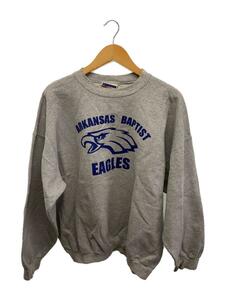 Hanes◆スウェット/-/コットン/GRY/プリント/90S/EAGLES//