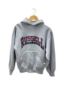RUSSELL ATHLETIC◆パーカー/S/コットン/GRY/プリント//