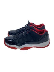 NIKE◆AIR JORDAN 11 RETRO LOW BG/エアジョーダンレトロ/ブラック/528896-012/24c//