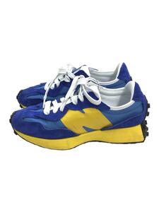 NEW BALANCE◆U327/ブルー/25cm/BLU//