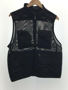 THE NORTH FACE◆UTILITY MESH VEST_ユーティリティメッシュベスト/L/-/BLK//