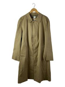 Aquascutum◆ステンカラーコート/-/コットン/BEG/無地