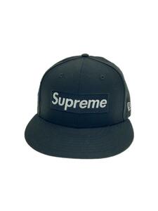 Supreme◆21AW/No Camp Box Logo New Era/キャップ/7 1/4/ウール/BLK/メンズ