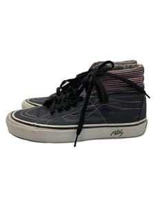 VANS◆ハイカットスニーカー/27.5cm/BLK/キャンバス