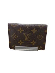 LOUIS VUITTON◆カードケース/PVC/BRW/総柄