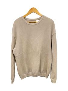 crepuscule◆MOSS STITCH L/S SWEAT/セーター(厚手)/1/コットン/BEG/1901-001