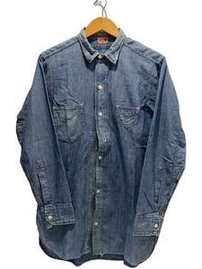 Levi’s Vintage Clothing◆長袖シャツ/S/コットン/IDG/無地