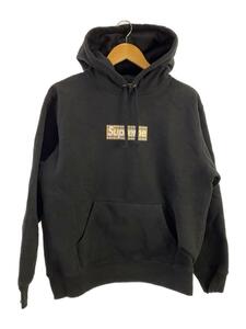 Supreme◆22SS/Burberry Box Logo Hooded Sweatshirt/パーカー/S/コットン/BLK