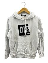 DIESEL◆パーカー/XS/コットン/WHT_画像1