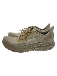 HOKA ONE ONE◆ローカットスニーカー/27.5cm/アイボリー/CLIFTON8