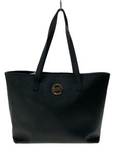 MICHAEL KORS◆トートバッグ/レザー/BLK/35T4GTVT6T