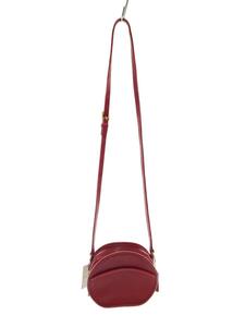 COACH◆ショルダーバッグ/レザー/RED/無地/H5C-9982/オールドコーチ