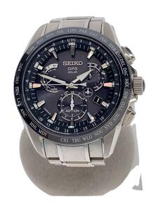 SEIKO◆ソーラー腕時計/アナログ/8X53-0AB0-2