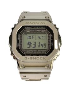 CASIO◆カシオ/ソーラー腕時計・G-SHOCK/デジタル/SLV