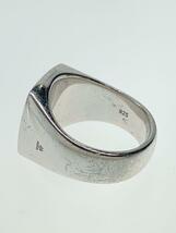 TOMWOOD◆CUSHION SATIN RING/リング/SV925/18号/SLV/メンズ_画像3