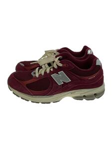 NEW BALANCE◆M2002/ボルドー/26cm/ボルドー/※シューレースヨゴレ・ソール内側毛羽立ち有り