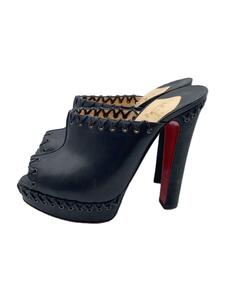 Christian Louboutin◆パンプス/-/BLK/レザー