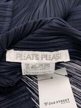 PLEATS PLEASE ISSEY MIYAKE◆長袖シャツ/-/ポリエステル/NVY/PP05-JJ001_画像3