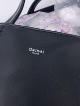 ORCIVAL◆PVC 2-WAY SHOULDER BAG/ショルダーバッグ/PVC/BLK/OR-H0022_画像5