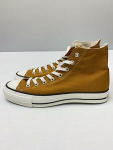 CONVERSE◆日本製ALLSTAR/J HI/マスタードオールスターハイカットスニーカー/US8.5