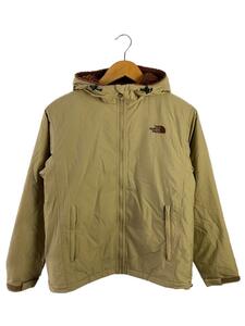 THE NORTH FACE◆COMPACT NOMAD JACKET_コンパクトノマドジャケット/-/ナイロン/BEG/無地