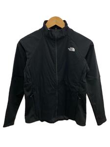 THE NORTH FACE◆WHITE LIGHT JACKET_ホワイトライトジャケット/M/ナイロン/BLK/無地