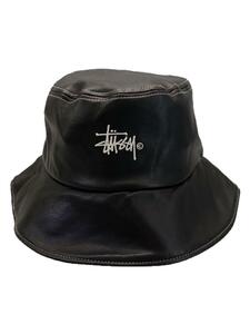 STUSSY◆ハット/-/BLK/無地/メンズ/232242