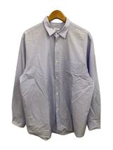 COMOLI◆23SS/長袖シャツ/-/コットン/X01-02001/襟袖に汚れ_画像1